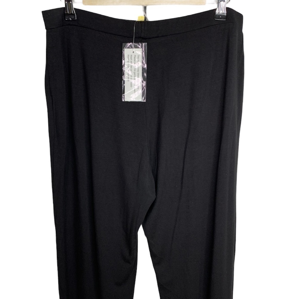 Liz Lange Legging straight Black pants Sz L - Picture 4 of 11